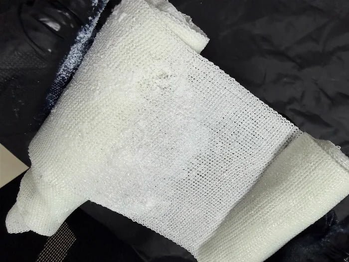Step 2: Wrap around damaged pipe