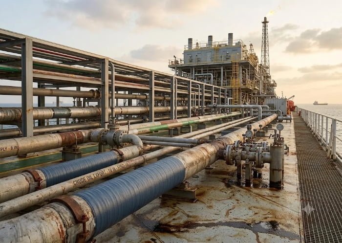 Crude oil transfer pipeline