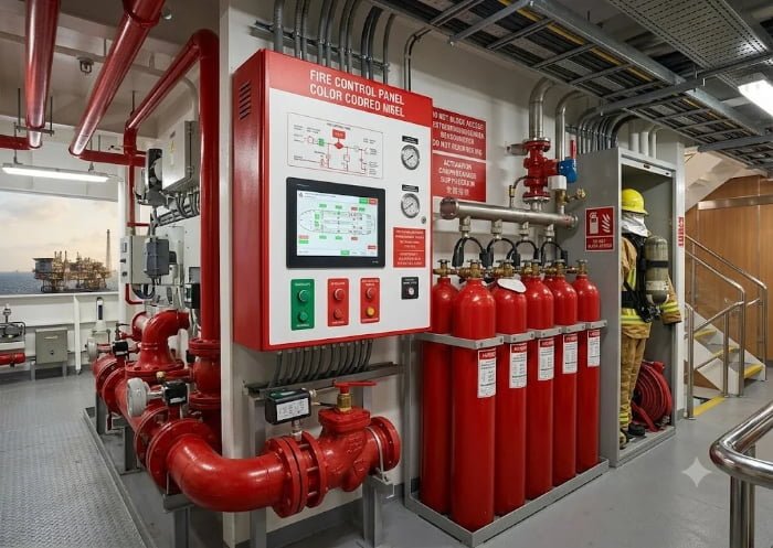 Fire Main System critical safety piping repair
